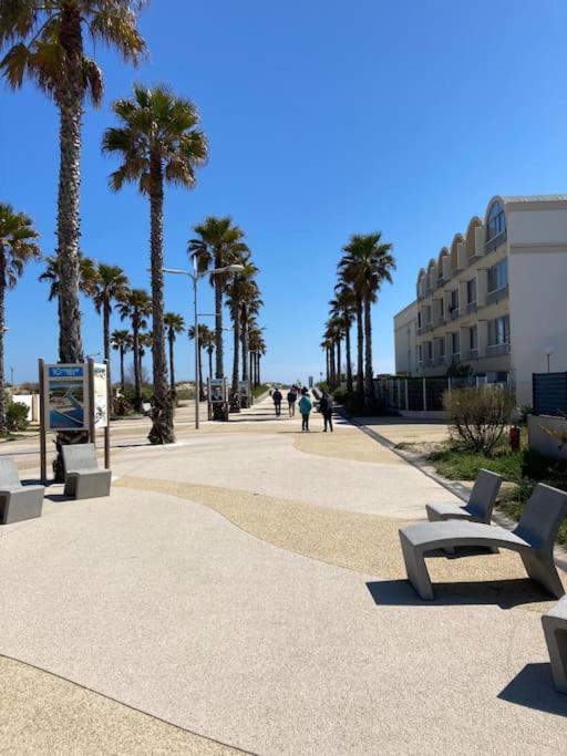 Studio Avec Terrasse En Bordure De Mer Marseillan  Esterno foto